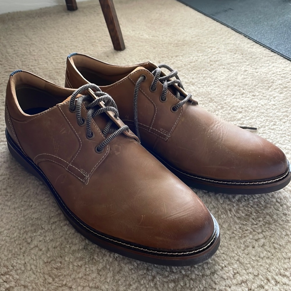 Nunn Bush Comfort Gel Oxford shoe, Brown, size 13 M